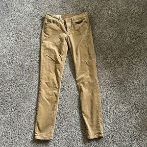 Khaki corduroy’s